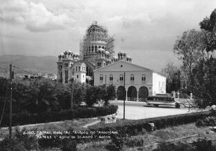 Ο Ναός του Αγίου Ανδρέα υπό κατασκευή -1960